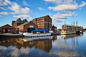 Gloucester Docks, Gloucester, Gloucestershire, England, Vereinigtes Königreich, Europa