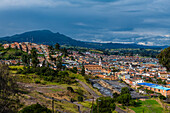 View over Zipaquira, Colombia, South America