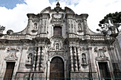 Jesuit Church (Iglesia de la Compania de Jesus), UNESCO World Heritage Site, Quito, Ecuador, South America