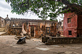 Fort Jesus, UNESCO World Heritage Site, Mombasa, Indian Ocean, Kenya, East Africa, Africa