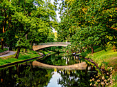 City canal, Riga, Latvia, Europe