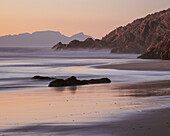 Abenddämmerung am Kogel Bay Beach, Westkap, Südafrika, Afrika