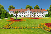 Hofgarten mit Orangerie, Kempten, Allgäu, Schwaben, Bayern, Deutschland, Europa