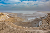 Sor Tuzbair, a solonchak (salt marsh), Mangystau, Kazakhstan, Central Asia, Asia
