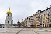 Sophienkathedrale und Sophienplatz, Kiew (Kiew), Ukraine, Europa