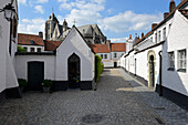 Saint Elisabeth Beguinage, UNESCO World Heritage Site, Kortrijk, Flanders, Belgium, Europe