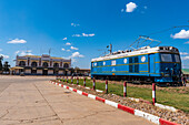 Train station of Lubumbashi, Democratic Republic of the Congo, Africa