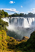 Lumangwe-Wasserfälle am Kalungwishi-Fluss, nördliches Sambia, Afrika