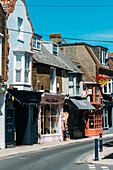 High Street in Whitstable, Kent, England, Vereinigtes Königreich, Europa