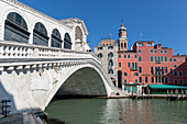 Rialto-Brücke, Venedig, UNESCO-Welterbe, Venetien, Italien, Europa