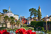 Portmeirion Village, Gwynedd, Wales, Vereinigtes Königreich, Europa