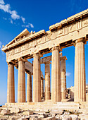 Parthenon, Akropolis, UNESCO-Weltkulturerbe, Athen, Attika, Griechenland, Europa