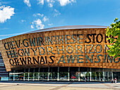 Wales Millennium Centre, Cardiff, Wales, Vereinigtes Königreich, Europa