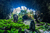 A'eo-Höhle, Rurutu, Austral-Inseln, Französisch-Polynesien, Südpazifik, Pazifik