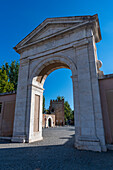Gate of Madrid, Alcala de Henares, Madrid Province, Spain, Europe