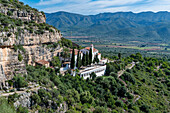 Ermita de la Pietat, Rock art of the Iberian Mediterranean Basin, UNESCO World Heritage Site, Ulldecona, Catalonia, Spain, Europe