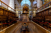 Goldener Altar, Kloster Yuso, UNESCO-Weltkulturerbe, Klöster von San Millan de la Cogolla, La Rioja, Spanien, Europa
