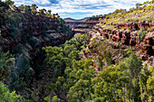 Dale Gorge lookout, Karijini National Park, Western Australia, Australia, Pacific