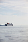 Ferry on sea