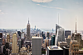 Cityscape with skyscrapers