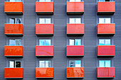 Facade of block of flats