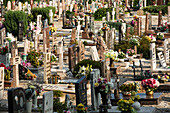 View of cemetery, Verona, Italy