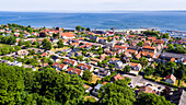 Blick auf Bastad, Skane, Schweden