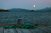 Rope on jetty