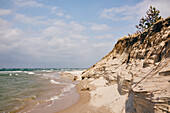 Sandklippen am Meer