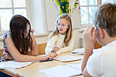 Children in classroom