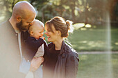 Parents with baby