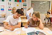 Children in classroom