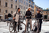 Radfahren in der Stadt