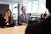 Business people having meeting in office