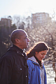 Couple standing together