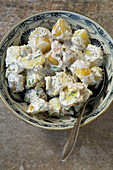 Gesunder Kartoffelsalat mit Joghurtdressing