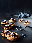 Spider biscuits for Halloween