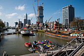 Leuvehaven harbour, Rotterdam, The Netherlands