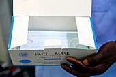 Box of surgical masks