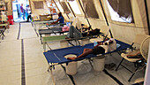 Cholera treatment centre, Haiti, 2013