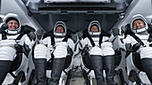 SpaceX Crew-5 crew members