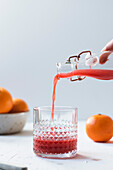 Blood orange juice