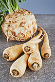 Parsnips and celeriac