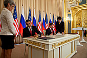Signing of preliminary US-Russian nuclear reduction treat