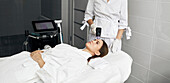 Radiofrequency facial