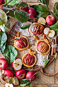 Apfel-Blätterteig-Gebäck