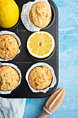 Gluten-free lemon muffins