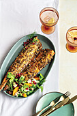 Grilled snoek with chili marinade
