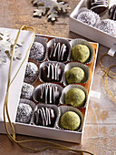 Chocolate truffles to gifts