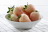 White strawberries (pineapple strawberries)